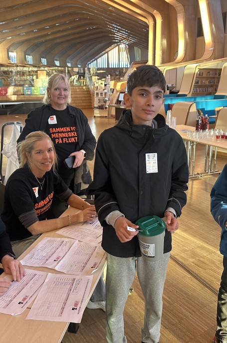 Lenke til artikkel: Gikk med bøsse for å hjelpe andre