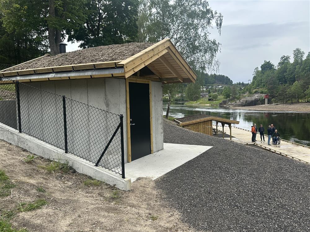 Det nye toalettanlegget for alle. - Klikk for stort bilde