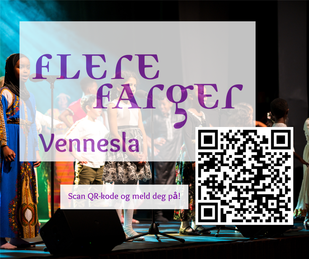 Du kan melde deg på via QR-kode. You can sign in via QR-code. - Klikk for stort bilde
